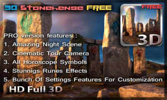 3D Stonehenge Free lwp