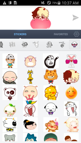 Love Stickers for messenger