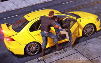 Car Robber Gangster Crime City