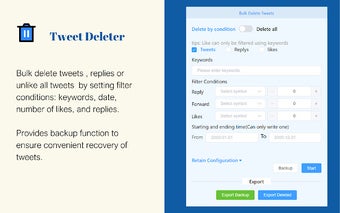 Mass Delete Tweets - Tweet Deleter
