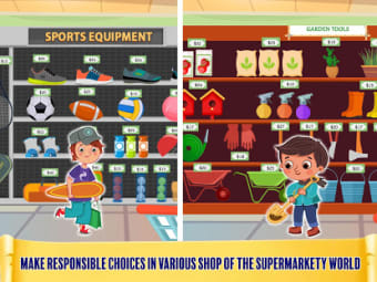 Grocery Market Kids Cash Register - Games for Kids