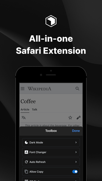 Toolbox for Safari