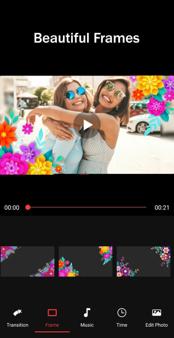 Video maker with photo and music
