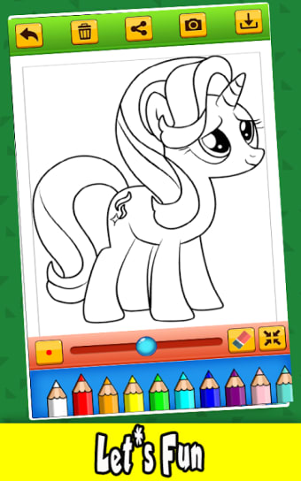 Coloring Book Of Pony 2020