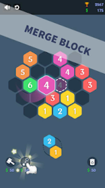 Hexa Merge Block