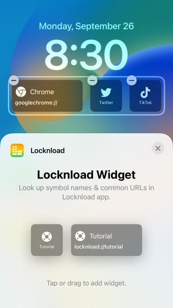 Locknload: Lock Screen Widgets