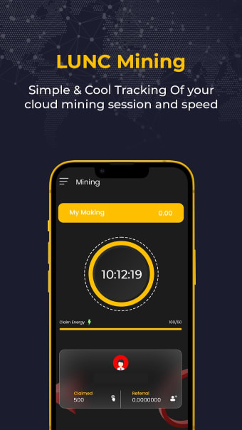 Mine Luna - Crypto Mining App