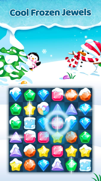 Frozen Jewels Mania - Match 3 Gems Puzzle Legend