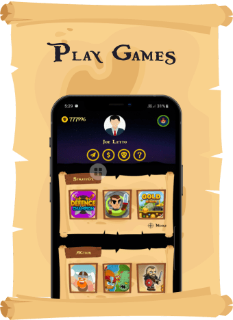 Pirate Games - Earn Game Credits  Gift Vouchers