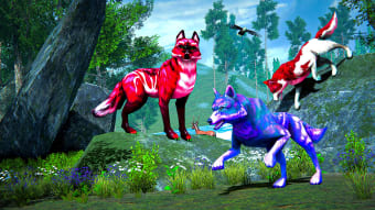 Wild Wolf Fight: Animal Games