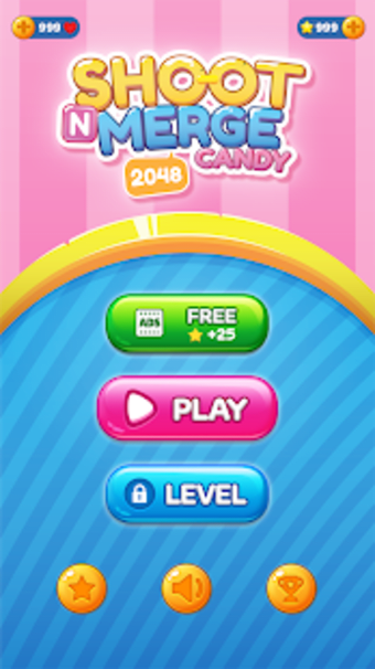 Shoot N Merge 2048 Candy