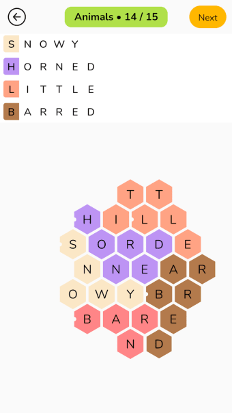 Honeycomb: Word Puzzle