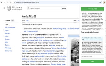 Wikipedia AI Helper