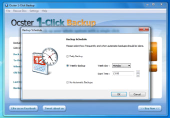 Ocster 1-Click Backup