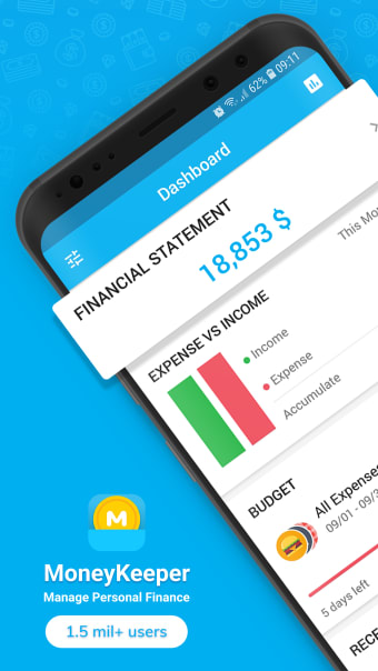 MISA MoneyKeeper: Budget Planner Expense Tracker