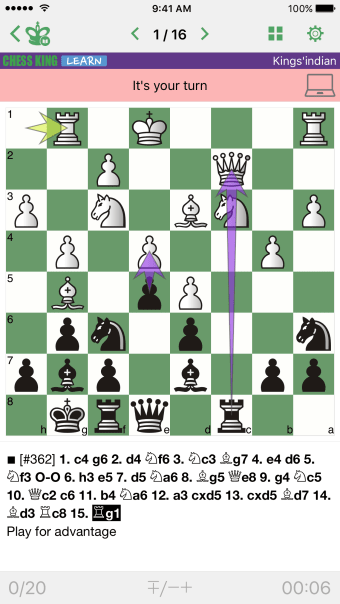 Chess. Kings Indian Defense