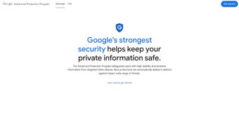 Imagen 0 para Google Advanced Protectio…