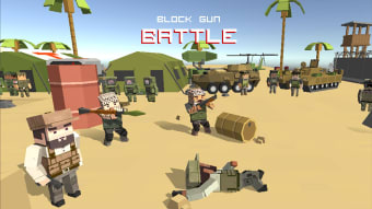 Block gun battle 3d
