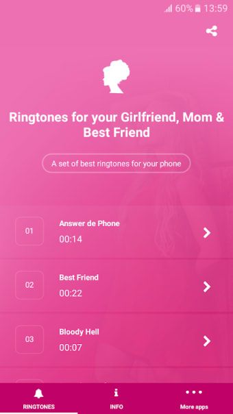 Ringtones for your Girlfriend, Mom & Best Friend