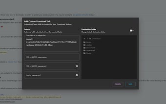 Download Station (client for Synology NAS)