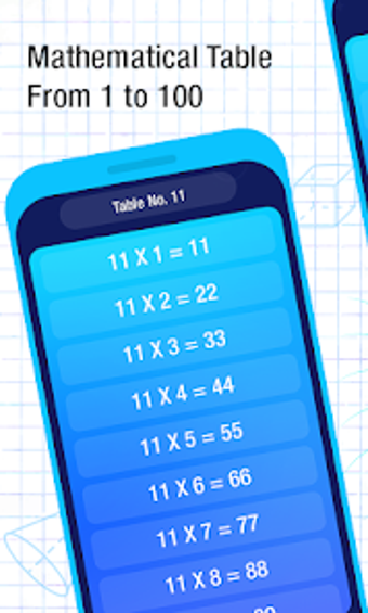 Math Multiplication Table