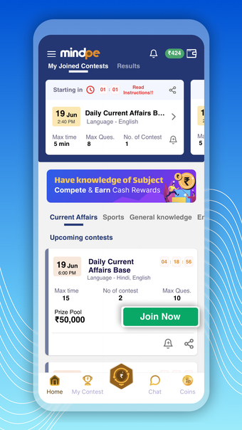 Mindpe Quiz app