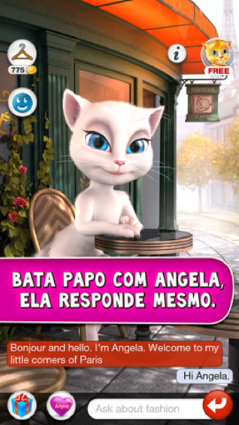 Talking Angela para iPhone - Download