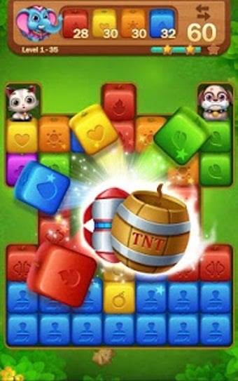 Happy Fruits Bomb  Cube Crush