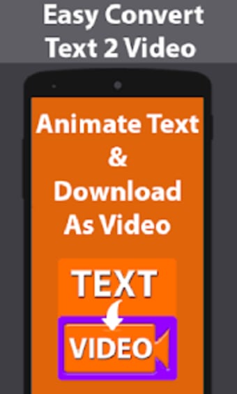 Text To Video Maker App