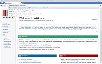 Wikidata search