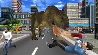 Angry Dinosaur City Attack Sim