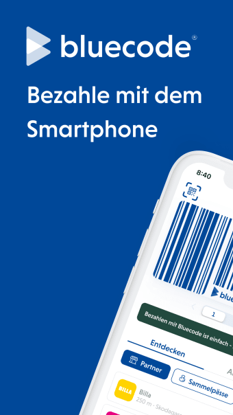 Bluecode - Mobiles Bezahlen