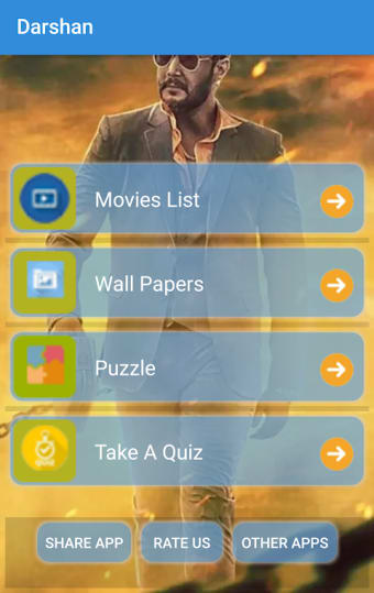 Darshan Movies List, Wallpapers, puzzle, quiz