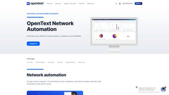 Image 0 for OpenText Network Automati…