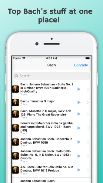 The Best of Bach - Music App