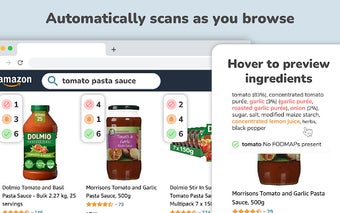 FODMAP Detective ingredient scanner