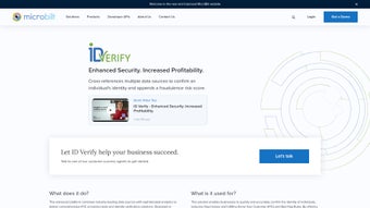 Image 0 for Microbilt ID Verify