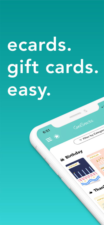 CardSnacks: ecards gift cards