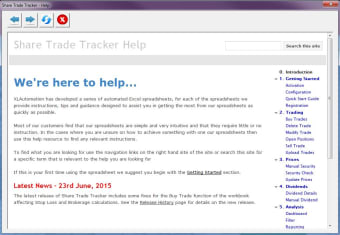 Share Trade Tracker