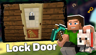 Lock Door ModAddon Minecraft