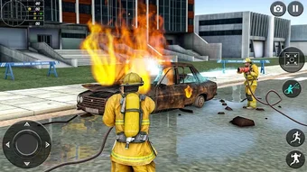 Fire Truck Driving Sim Games