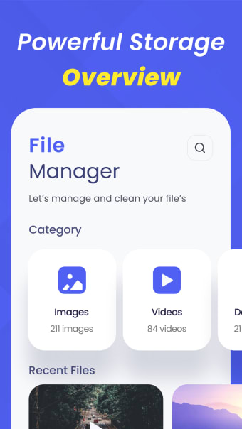 Free Space - Storage Manager