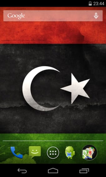 Flag of Libya Live Wallpaper