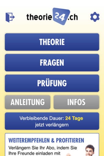 theorie24.ch  Theorieprüfung