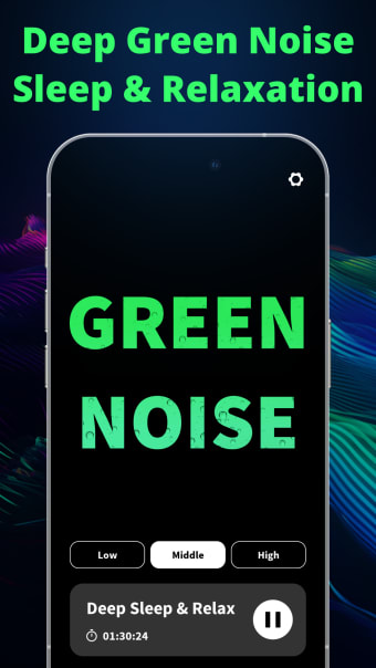 Green Noise for Better Sleep