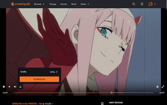 Enhance Crunchyroll