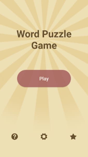 Word Puzzle Game