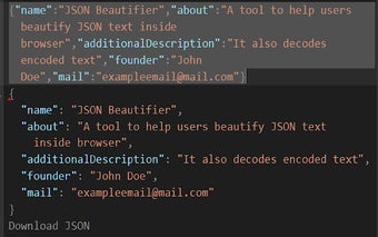 JSON Beautifier