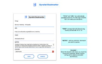 Dynalist Bookmarker