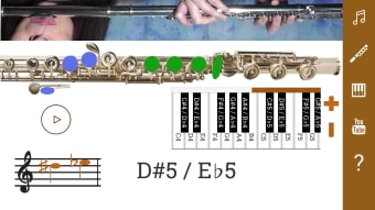 2D Flute Fingering Chart